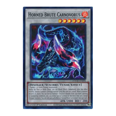 Horned Brute Carnovorus - DOOD-EN098