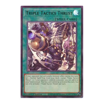 Triple Tactics Thrust - CH01-EN030 - Ultra Rare