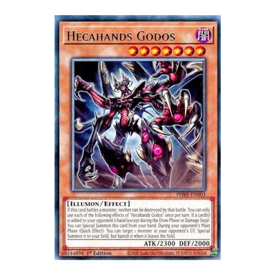 Hecahands Godos - PHRE-EN003 - Rare