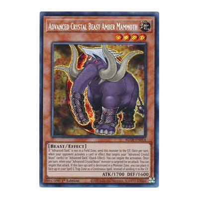 Advanced Crystal Beast Amber Mammoth - BLCR-EN014
