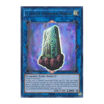 G Golem Stubborn Menhir - BLCR-EN043