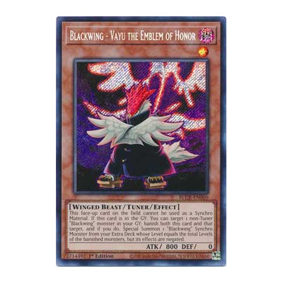 Blackwing - Vayu the Emblem of Honor - BLCR-EN060