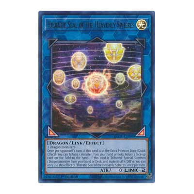 Hieratic Seal of the Heavenly Spheres - BLCR-EN090