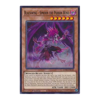 Blackwing - Simoon the Poison Wind - L5DD-ENC10