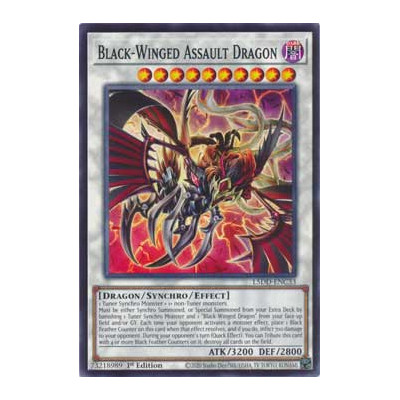 Black-Winged Assault Dragon - L5DD-ENC33