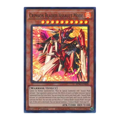 Crimson Blader Assault Mode - BPRO-EN008
