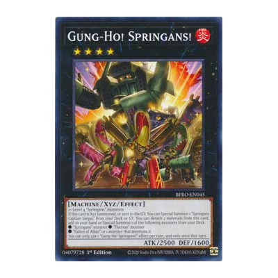 Gung-Ho Springans - BPRO-EN045