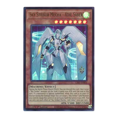 Sky Striker Mecha - Adil Saber - L26D-ENS04