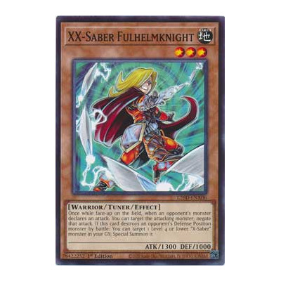 XX-Saber Fulhelmknight - L26D-ENX06