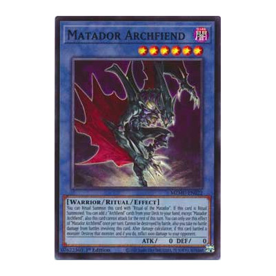 Matador Archfiend - MZMU-EN022