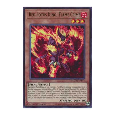 Red Lotus King, Flame Crime - MZMU-EN077