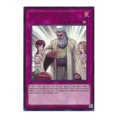 Solemn Scolding - MZMU-EN121