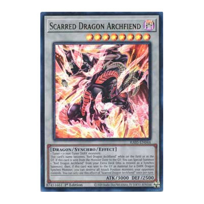 Scarred Dragon Archfiend - RA05-EN044
