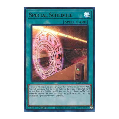 Special Schedule - RA05-EN060