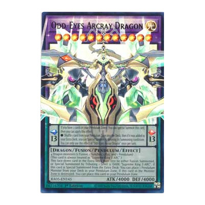 Odd-Eyes Arcray Dragon  - RA05-EN145