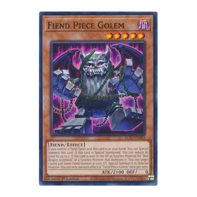 Fiend Piece Golem - BLZD-EN003