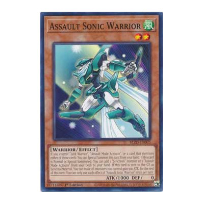 Assault Sonic Warrior - BLZD-EN005