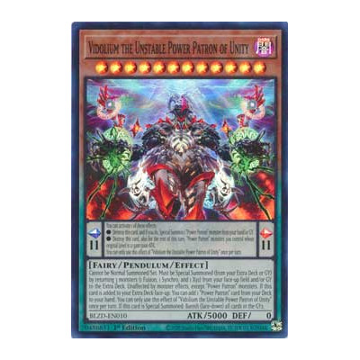 Vidolium the Unstable Power Patron of Unity - BLZD-EN010