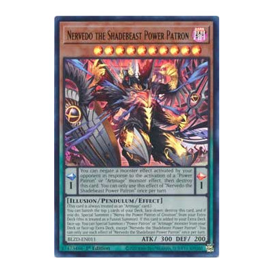 Nervedo the Shadebeast Power Patron - BLZD-EN011