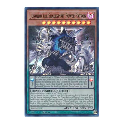 Junoldo the Shadespirit Power Patron - BLZD-EN013