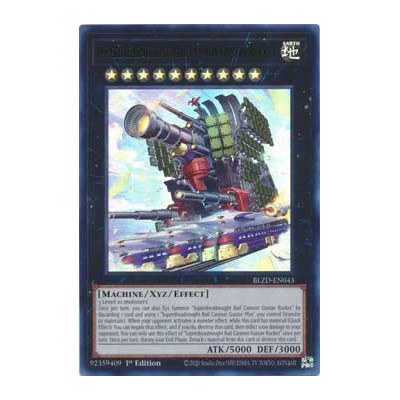 Superdreadnought Rail Cannon Gustav Rocket - BLZD-EN043