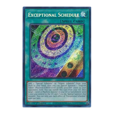 Exceptional Schedule - BLZD-EN054
