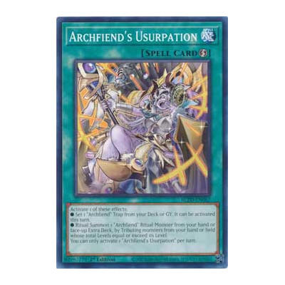 Archfiend's Usurpation - BLZD-EN067