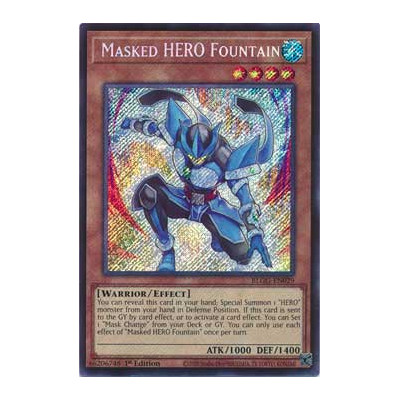 Masked HERO Fountain - BLGG-EN029
