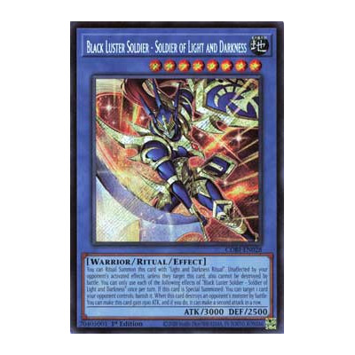 Black Luster Soldier - Soldier of Light and Darkness - CORI-EN028