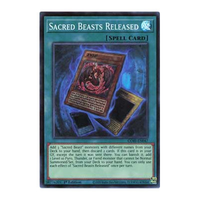Sacred Beasts Released - CORI-EN047