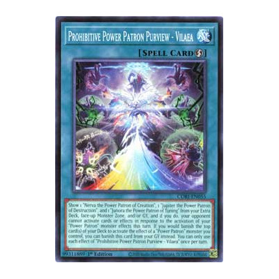 Prohibitive Power Patron Purview - Vilaea - CORI-EN055