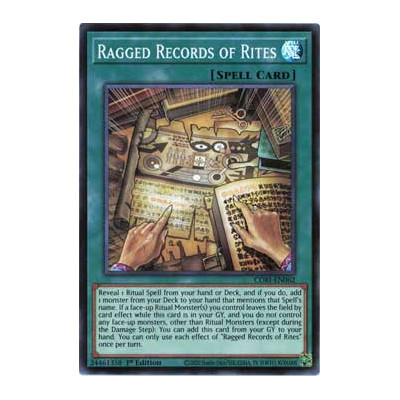 Ragged Records of Rites - CORI-EN062