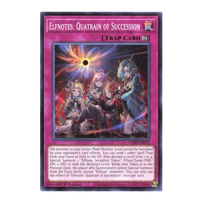 Elfnotes: Quatrain of Succession - CORI-EN072