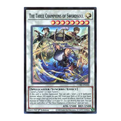 The Three Champions of Swordsoul - CORI-EN100