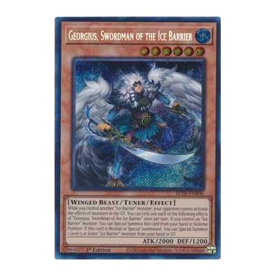 Georgius, Swordman of the Ice Barrier - BLTR-EN006