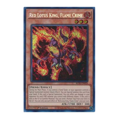 Red Lotus King, Flame Crime - BLTR-EN028