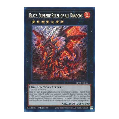 Blaze, Supreme Ruler of all Dragons - BLTR-EN045