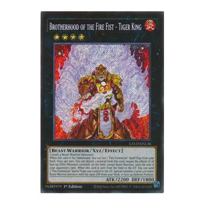 Brotherhood of the Fire Fist - Tiger King - LAVD-ENL36
