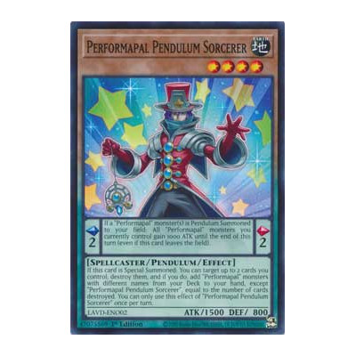 Performapal Pendulum Sorcerer - LAVD-ENO02