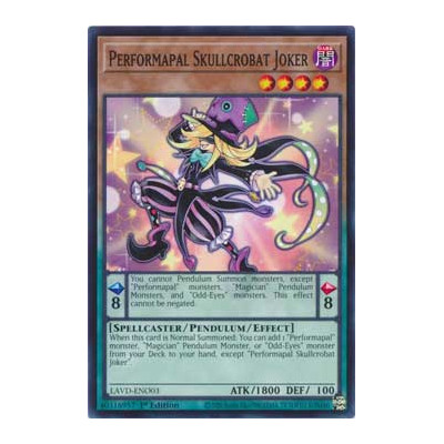 Performapal Skullcrobat Joker - LAVD-ENO03