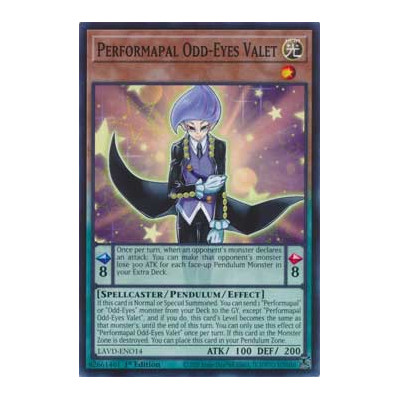 Performapal Odd-Eyes Valet - LAVD-ENO14