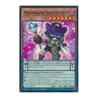 Performapal Odd-Eyes Seer - LAVD-ENO17 - Common