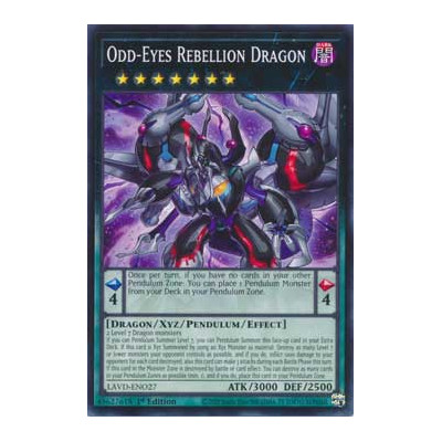 Odd-Eyes Rebellion Dragon - LAVD-ENO27