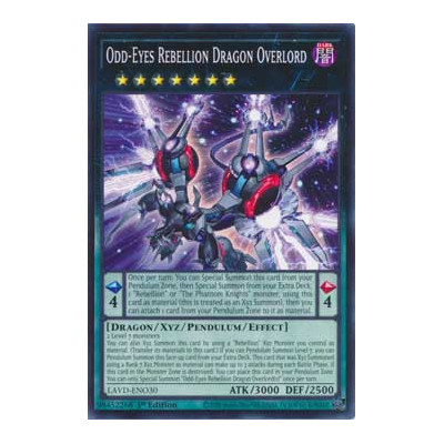 Odd-Eyes Rebellion Dragon Overlord - LAVD-ENO30