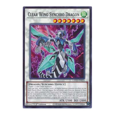 Clear Wing Synchro Dragon - LAVD-ENS24