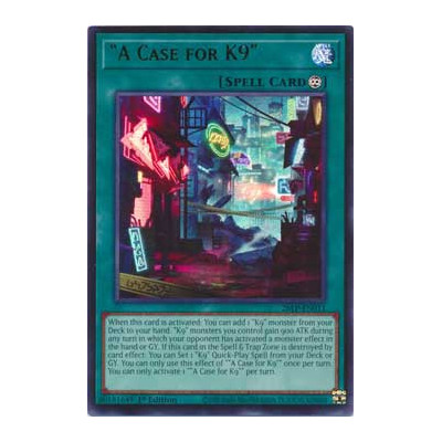 A Case for K9 - 26LP-EN011
