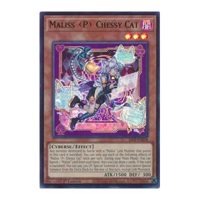Maliss P Chessy Cat - 26LP-EN018 - Ultra Rare - Sem Brasao