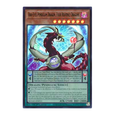 Odd-Eyes Pendulum Dragon, Four Heavenly Dragons - MAMO-EN013