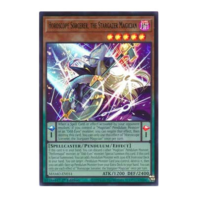Horoscope Sorcerer, the Stargazer Magician - MAMO-EN014