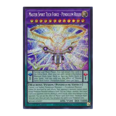 Master Spirit Tech Force - Pendulum Ruler - MAMO-EN027